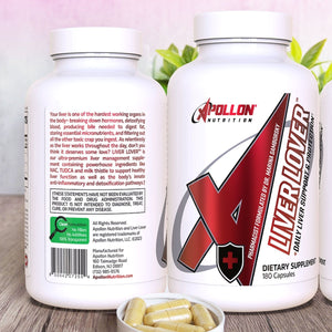NEW - LIVER LOVER - Created as a supreme liver support and detox supplement - Apollon Nutrition
