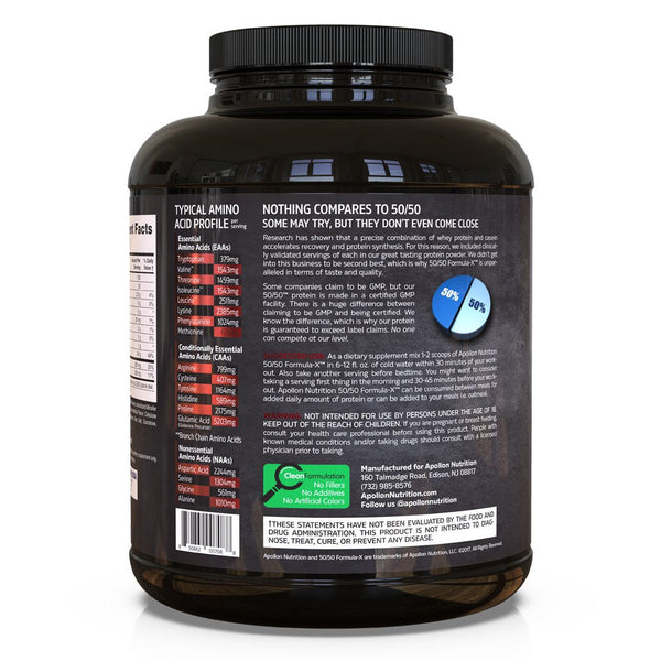 50/50 Formula X Protein - Apollon Nutrition - 