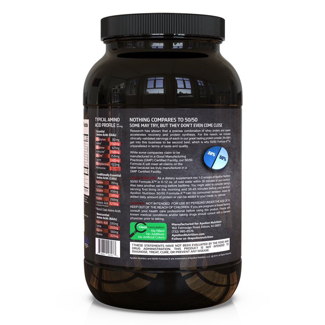 50/50 Formula X Protein - Apollon Nutrition - 850862007033 - 