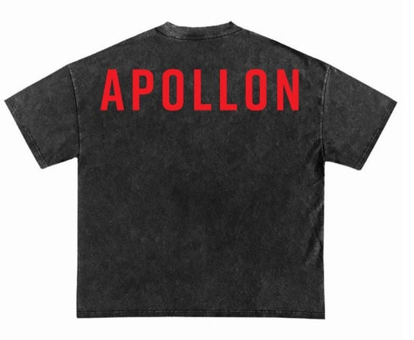 Apollon oversized T-shirt with chest and back print - Apollon Nutrition - 