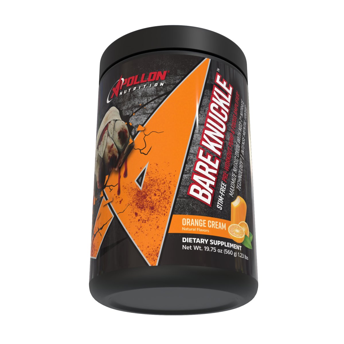 Bare Knuckle - Premium Non - Stimulant Nitrate Infused Pre - Workout Powerhouse - Apollon Nutrition - 