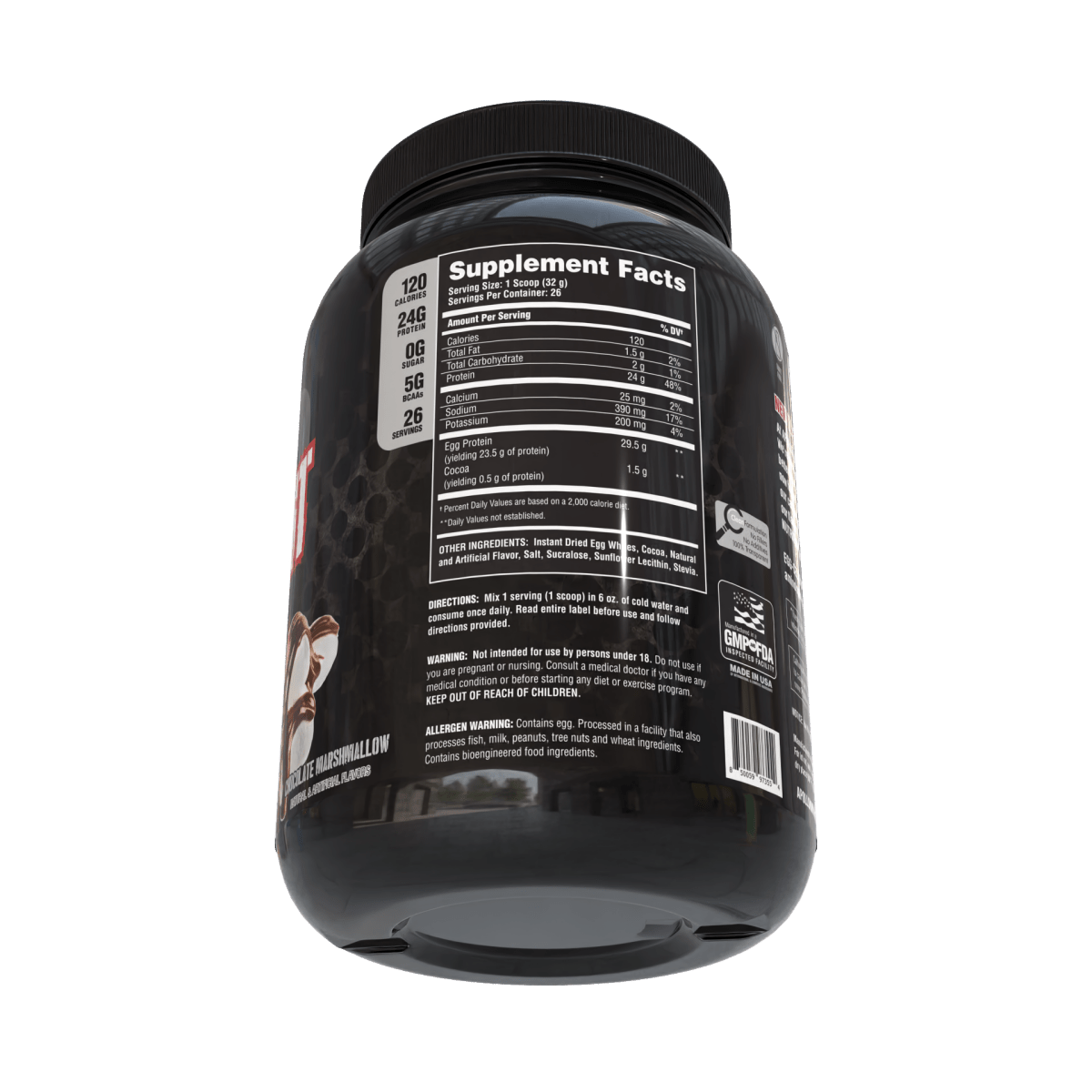 Egg - cellent - Premium Grade Pure Egg Protein Powder - Apollon Nutrition - 850862007880 - 