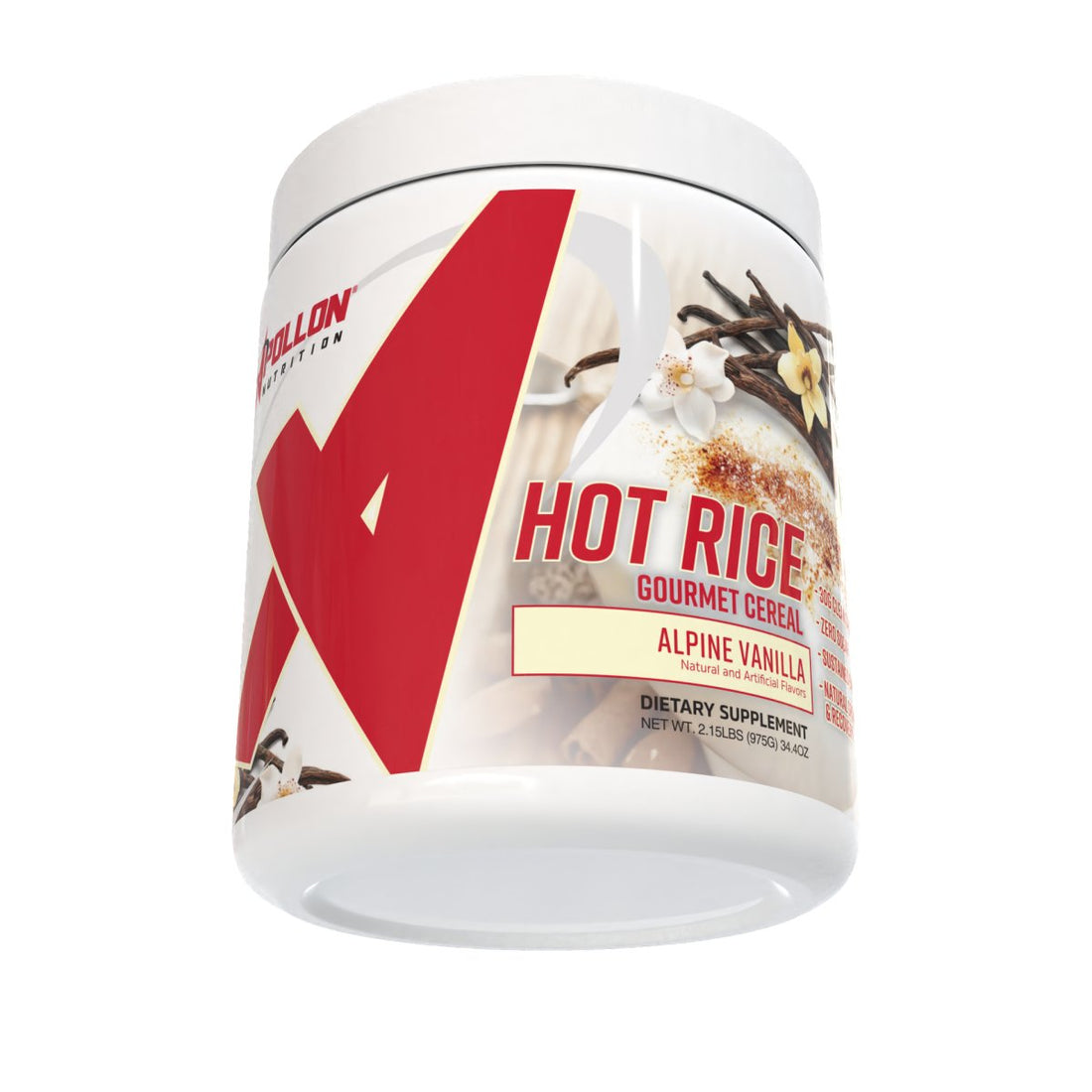 Hot Rice Cereal - Apollon Nutrition - 850042072660 - 