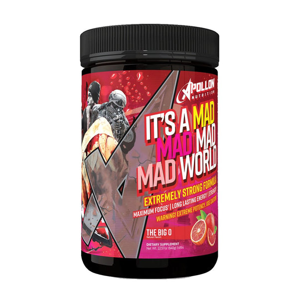 It's A MAD, MAD, MAD, MAD World Pre - workout - Apollon Nutrition - 