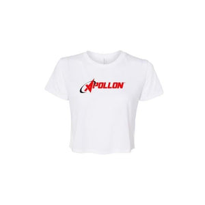 Ladies' Flowy Cropped T - Shirt - Apollon Nutrition - 