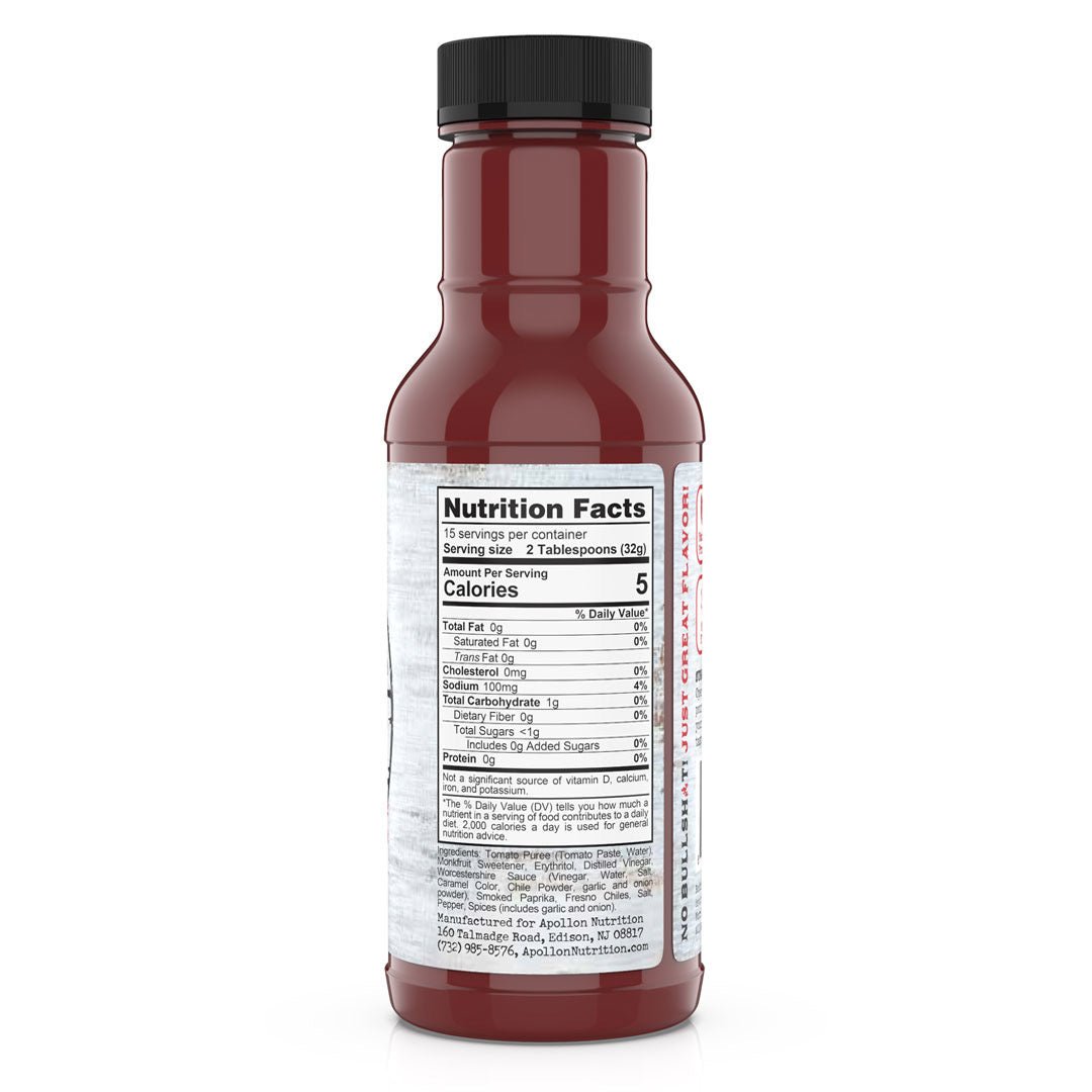 Robbie’s Killer Sugar Free BBQ Sauce - Apollon Nutrition - 